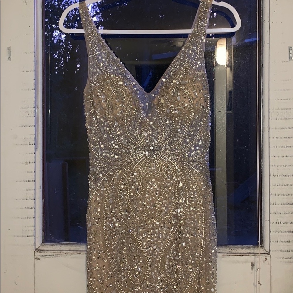 Glam dress from LA fashion district